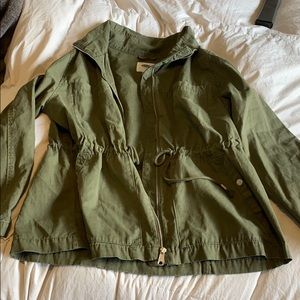 Olive green jacket